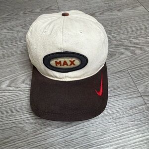 Vintage 90s Nike Snapback AIR MAX Swoosh Bubble Hat Cap
